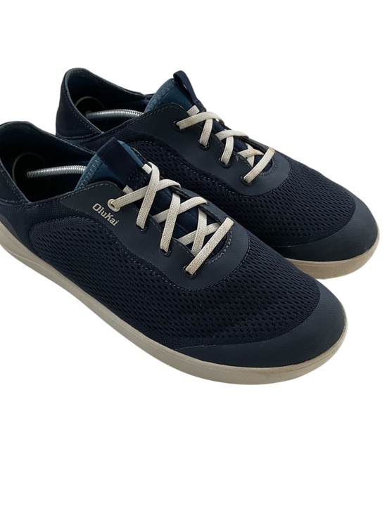 OluKai Men’s Moku Pae Shoes Sz 9.5 Blue Mesh Nautical Gorpcore Boat Sneaker main image 5